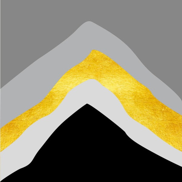 Tablou Canvas Framework Mountain, 50 x 50 cm