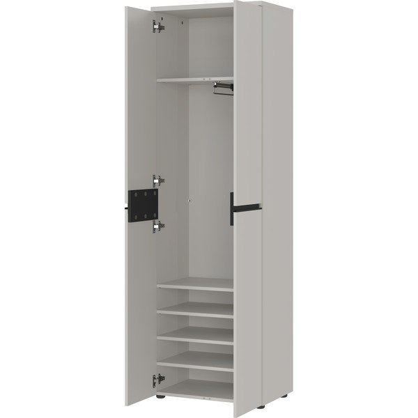 Șifonier gri 59x198 cm Bastia – Germania-image-2