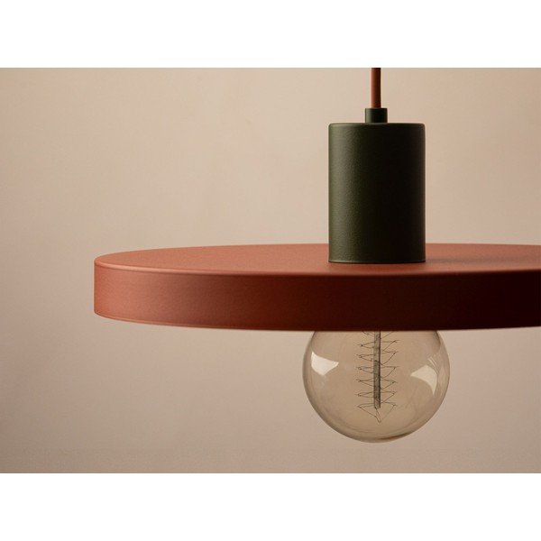 Lustră cărămizie din metal ø 30 cm Ori – Micadoni -image-1