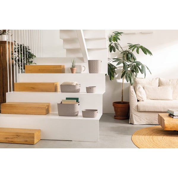 Coș de depozitare din plastic 28x28x27 cm Softex – Curver-image-1