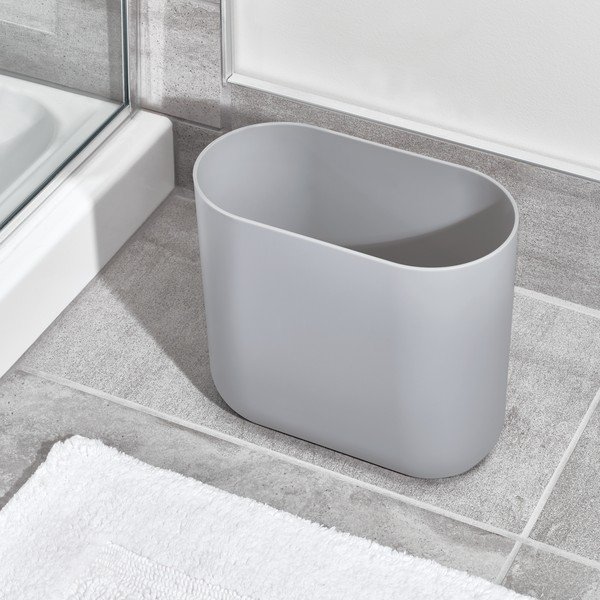 Coș de gunoi iDesign Cade, 6,5 l, gri-image-1