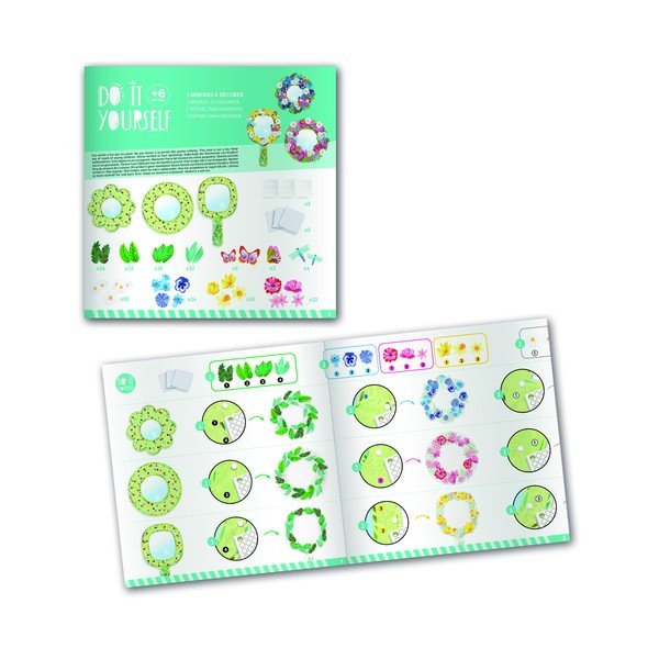 Set DIY 3 oglinzi decorative Djeco Fairy-image-2