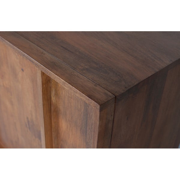 Comodă din lemn de mango WOOOD Forrest, lățime 160 cm, maro-image-3