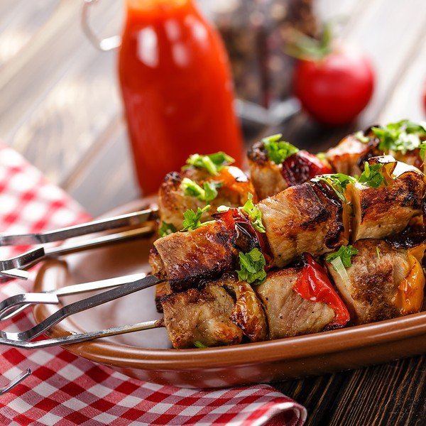 Țepușe de frigărui 10 buc. din oțel inoxidabil – Orion-image-1