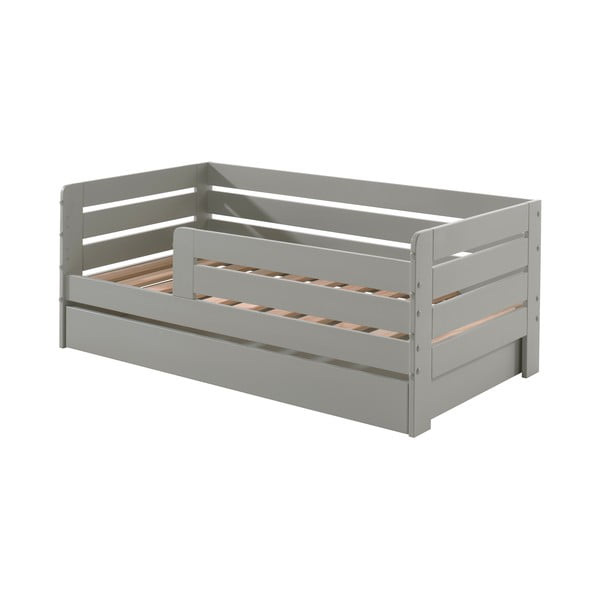 Sertar pentru sub pat de copii  gri 70x140 cm Peuter – Vipack-image-3