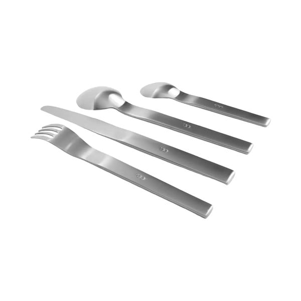 Tacâmuri argintii din oțel inoxidabil 24 buc. Boldi – FABINI