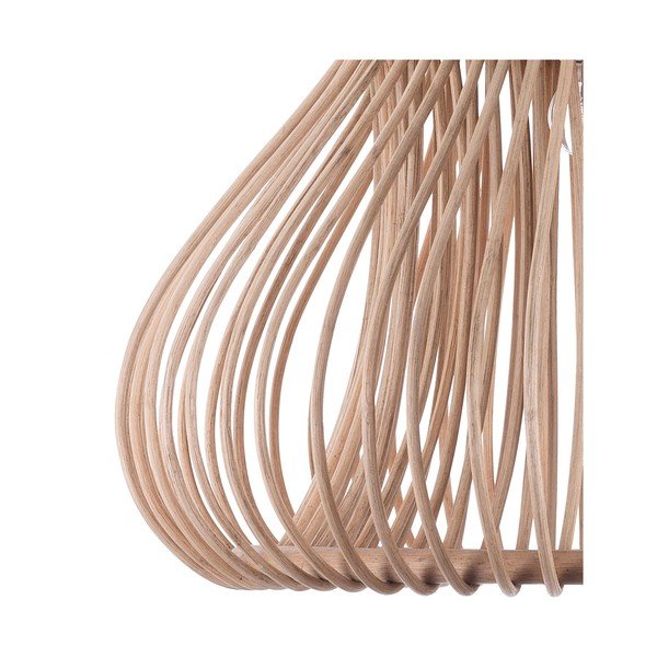 Lustră ø 60 cm în culoare naturală cu abajur din ratan Tinggi - Tomasucci-image-2
