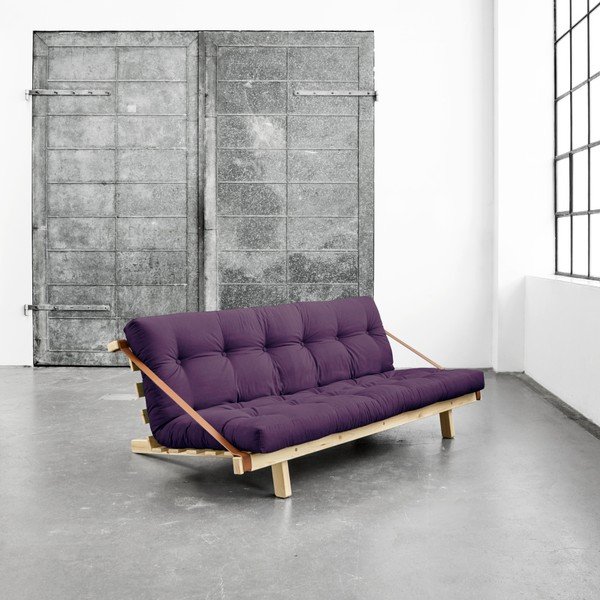 Canapea extensibilă Karup Jump Natural/Purple-image-2