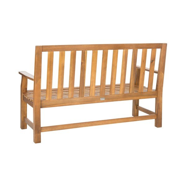 Bancă pentru grădină din lemn de acacia Safavieh Havana, maro-image-1