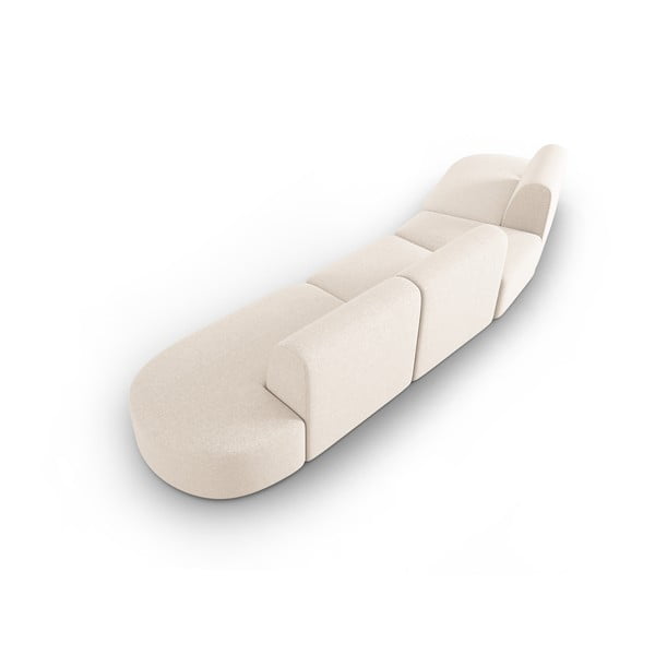 Canapea bej 412 cm Shane – Micadoni Home-image-3