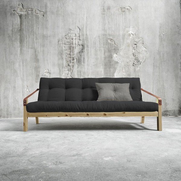 Canapea extensibilă Karup Poetry Natural/Dark Grey/Granite Grey-image-1