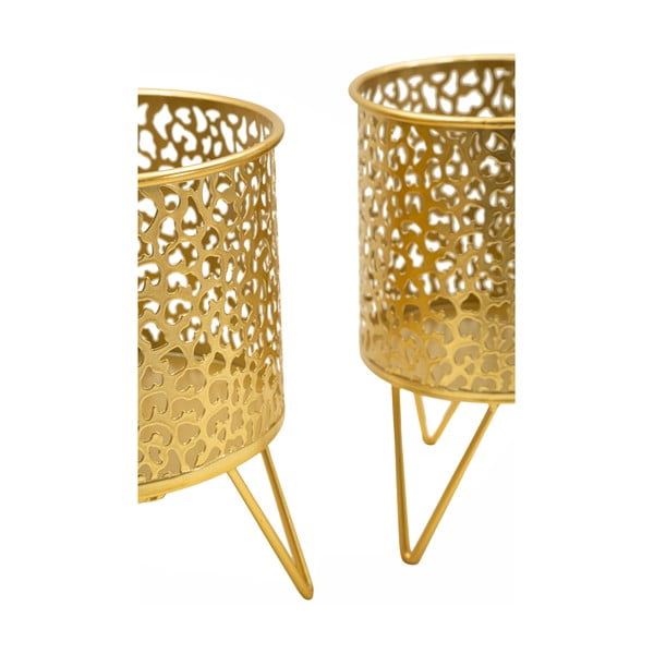 Suporturi pentru flori 2 buc. din metal ø 16 cm (înălțime 20 cm) Piny – Mauro Ferretti-image-3