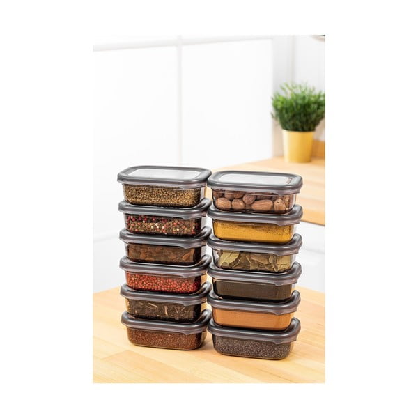 Recipiente 12 buc. pentru alimente Fresco – Hermia-image-2