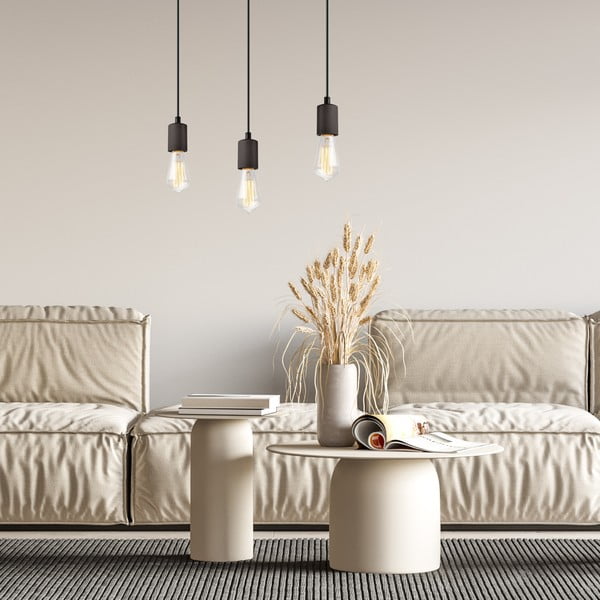 Lustră neagră Leon – LAMKUR-image-2