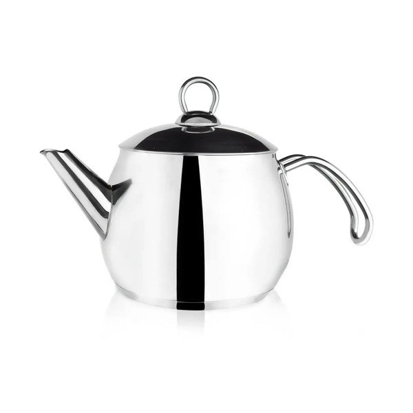 Ceainic argintiu din oțel inoxidabil 1 l Anett – Orion