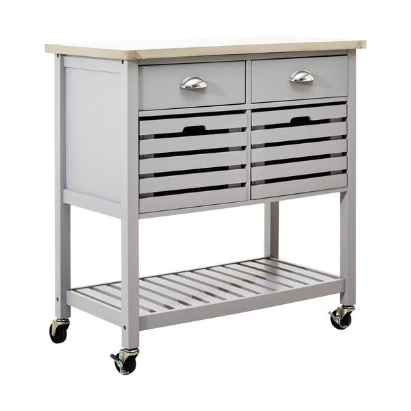 Măsuță de servire cu roți 46x86 cm Frankfurt – Premier Housewares