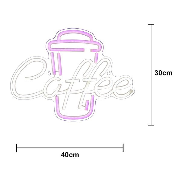 Decorațiune luminoasă neon roz LED 5 W Plexy – Star Trading-image-4