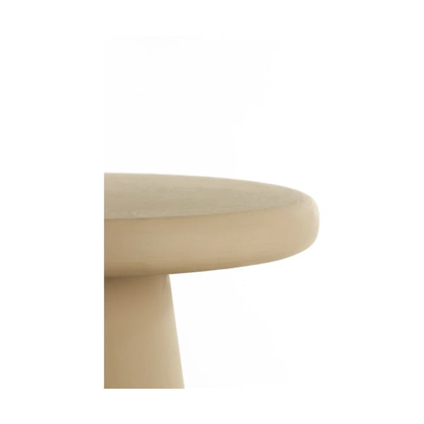 Măsuță de cafea bej rotundă ø 60 cm Kulona – Light & Living-image-2