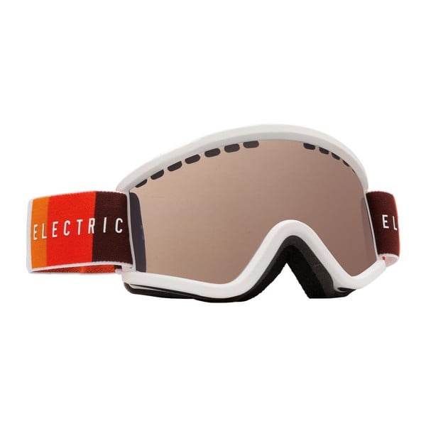 Ochelari de ski pentru copii Electric EGVK Orange Blast White - Bronze,măr. S