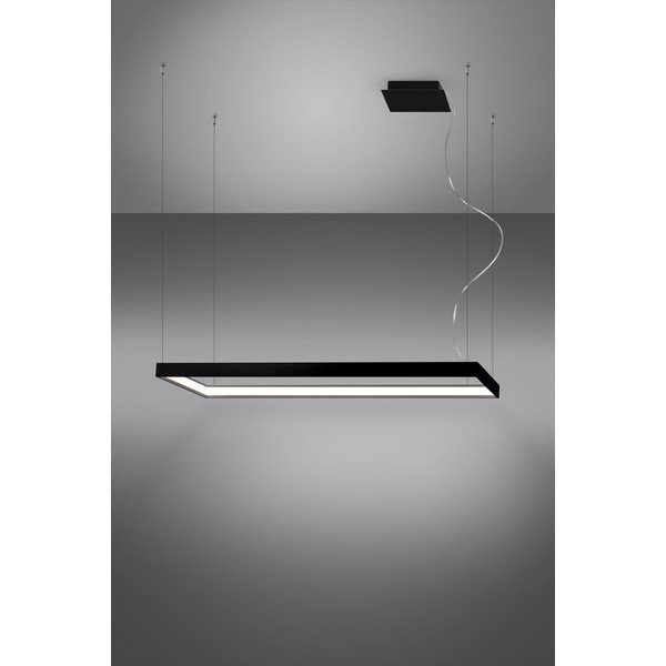 Lustră neagră LED din metal TUULA – Thoro-image-2