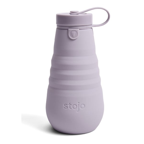 Sticlă pliabilă Stojo Bottle Lilac, 590 ml, violet