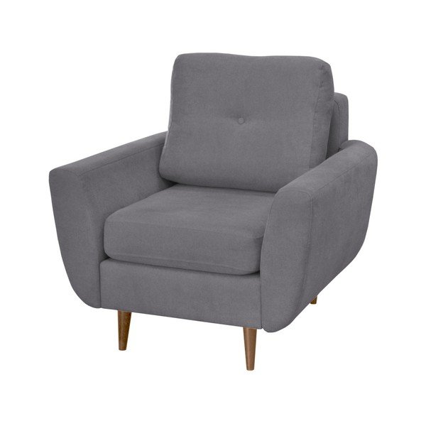 Fotoliu Mazzini Sofas Flower, gri-image-1