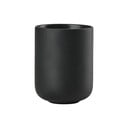 Suport pentru periuța de dinți negru din gresie ceramică Sensu – Zone