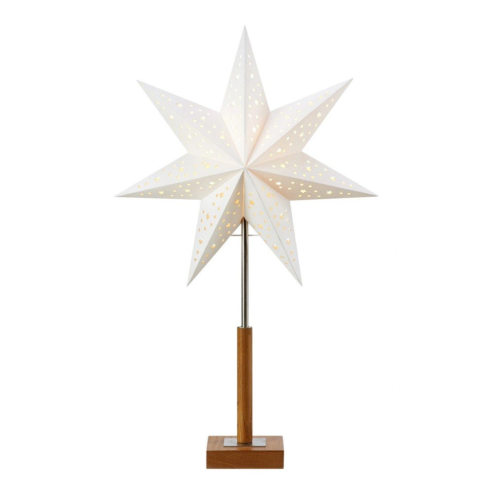 Decoratiune luminoasa alba cu model de Craciun Solvalla – Markslöjd