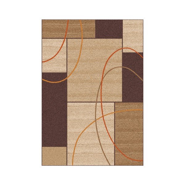 Covor Universal Delta Beig, 190 x 280 cm, maro