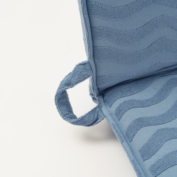 Șezlong de plajă Sunnylife Terry, 93 x 43 cm, albastru-image-3