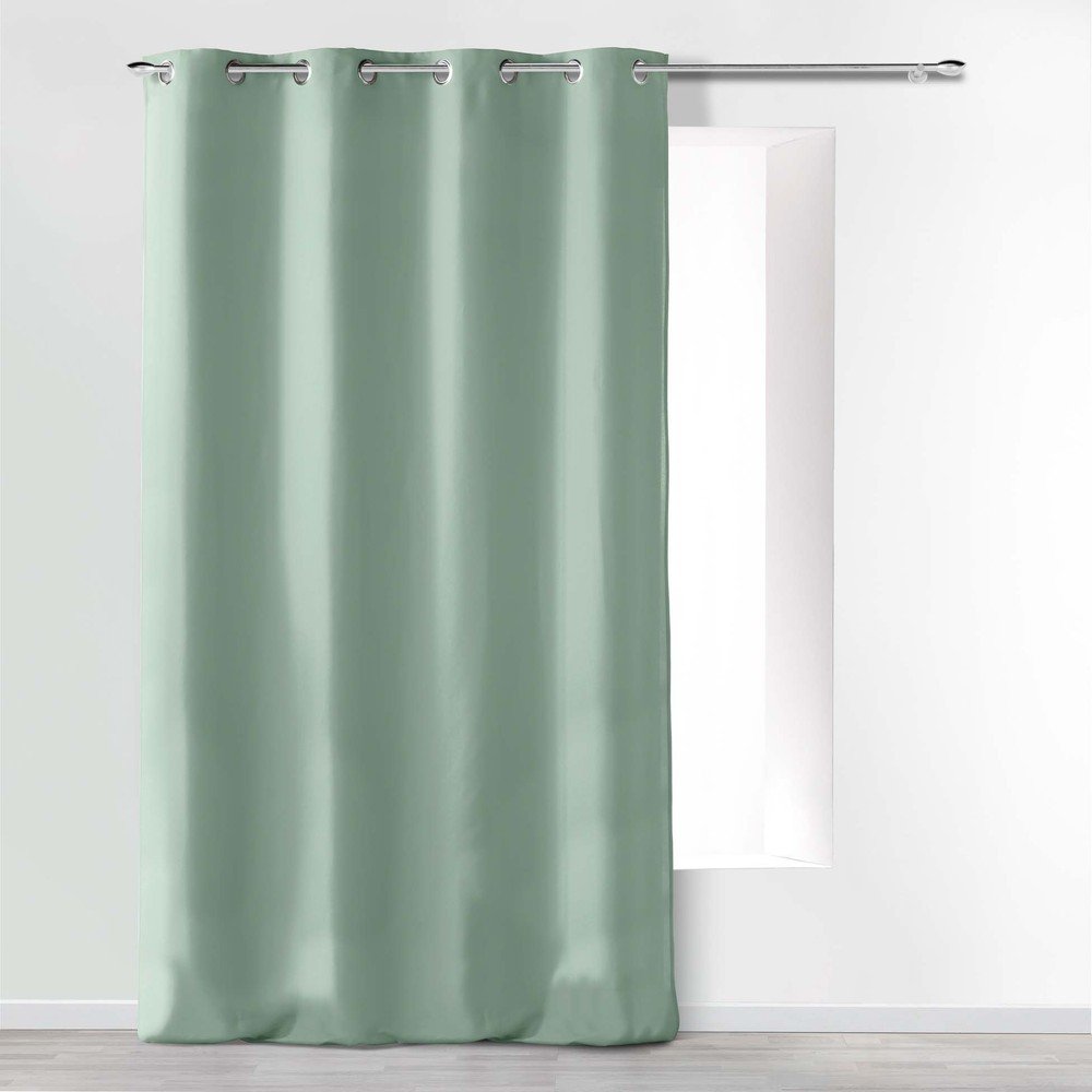 Draperie verde salvie dimout (semi-opacă) din microfibră 140x280 cm Absolu – douceur dintérieur