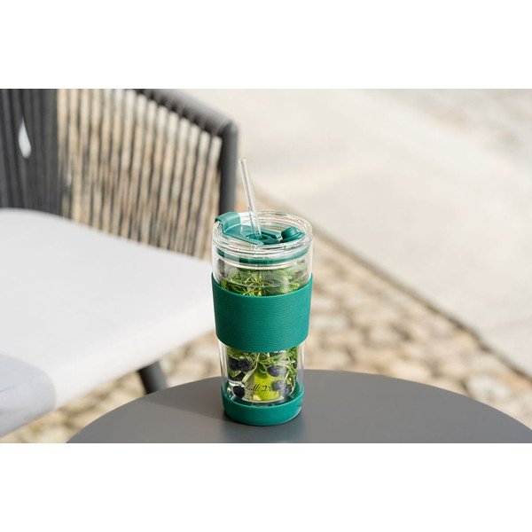 Cană termos verde 600 ml Fuori – Vialli Design-image-3