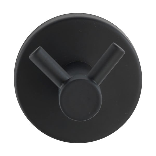 Cârlig negru mat de montat pe perete din oțel inoxidabil Bosio – Wenko-image-2