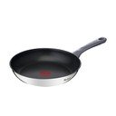 Tigaie cu suprafață antiaderentă din oțel inoxidabil ø 24 cm Daily Cook G7300455 – Tefal