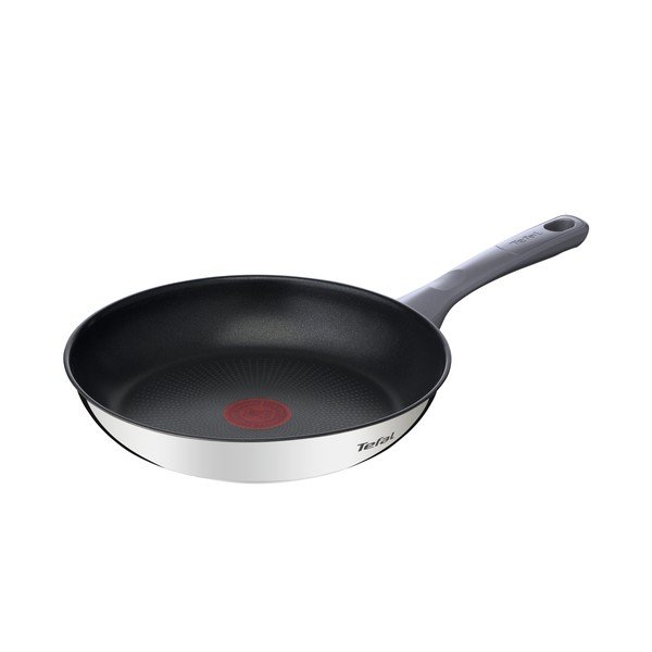 Tigaie cu suprafață antiaderentă din oțel inoxidabil ø 24 cm Daily Cook G7300455 – Tefal