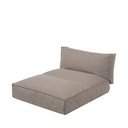 Șezlong de grădină bej capitonat STAY – Blomus
