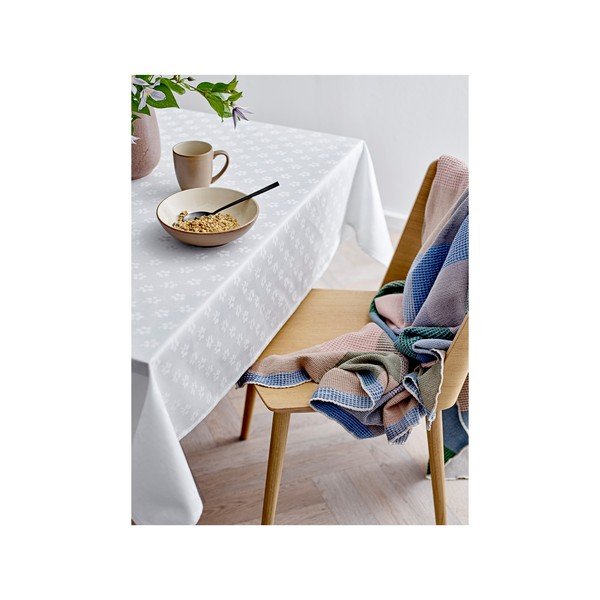 Față de masă din bumbac 140x320 cm Forget-Me-Not Damask – Södahl-image-1