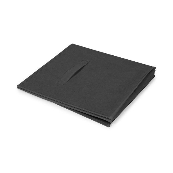 Cutie de depozitare neagră din material textil 31x31x31 cm – Compactor-image-3