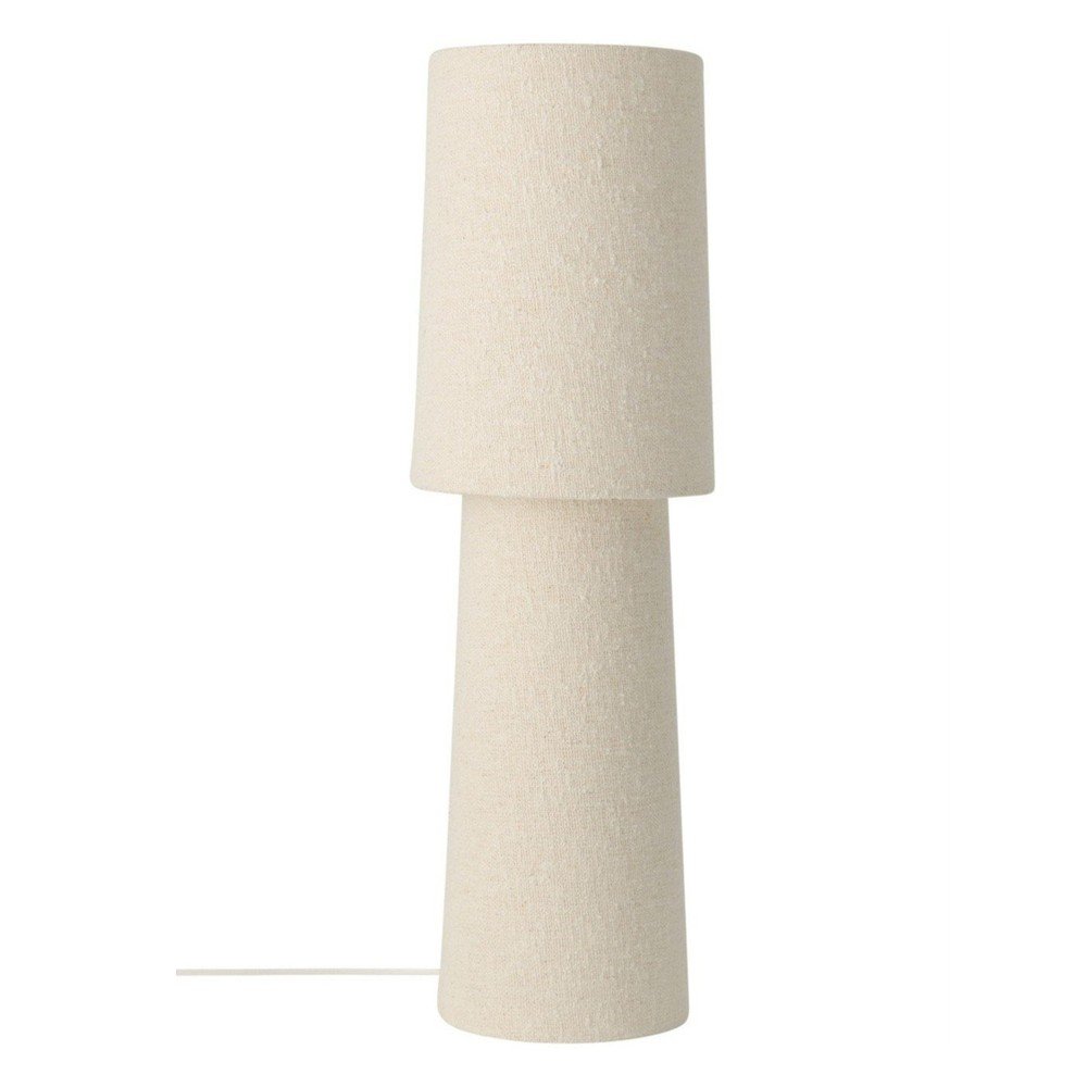 Veioză albă din material bouclé (înălțime 58 cm) Philo – Ellos Home