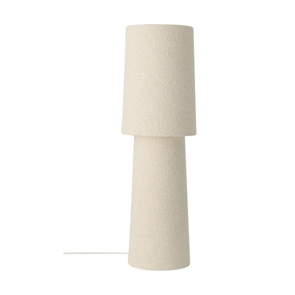 Veioză albă din material bouclé (înălțime 58 cm) Philo – Ellos Home