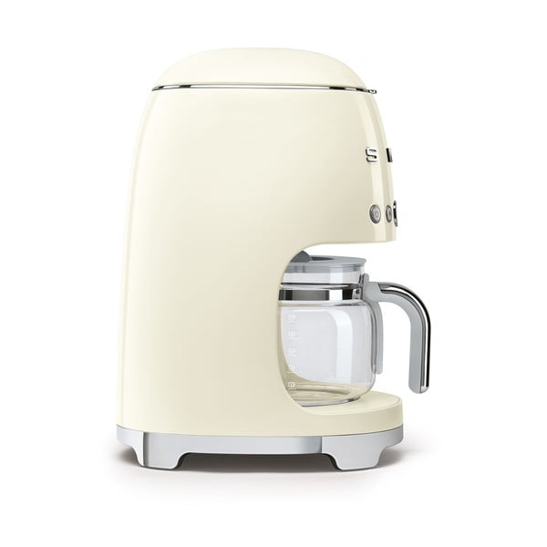 Cafetieră SMEG, alb - crem-image-3