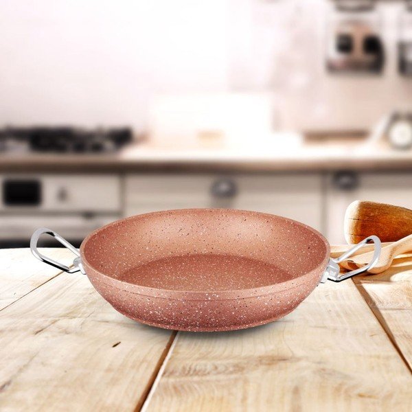 Tigaie din aluminiu Güral Porselen Classic, ø 22 cm, roz-image-2