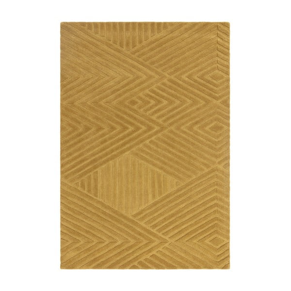 Covor galben ocru din lână 160x230 cm Hague – Asiatic Carpets