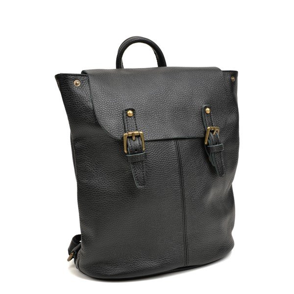 Rucsac din piele Roberta M, negru-image-3