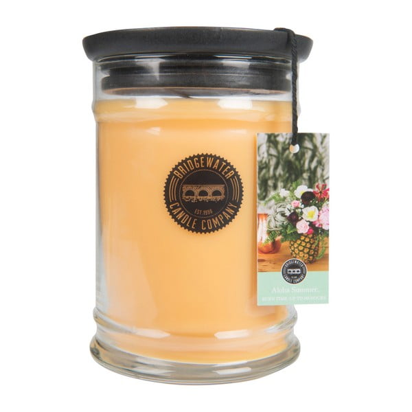 Lumânare parfumată în recipient din sticlă Bridgewater Candle Company Aloha Summer, cu aromă de fructe, 140 - 160 ore