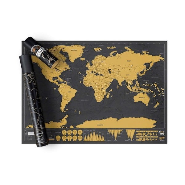 Harta lumii răzuibilă Ambiance Travelling-image-2