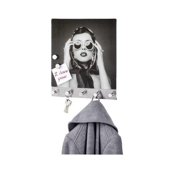 Cuier magnetic pentru haine Wenko Retro Girl -image-2