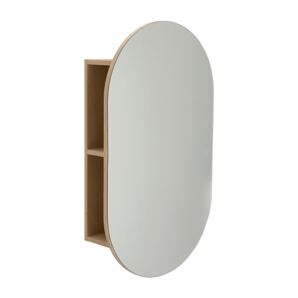 Oglindă de perete cu raft 17x85 cm Leia – Ellos Home