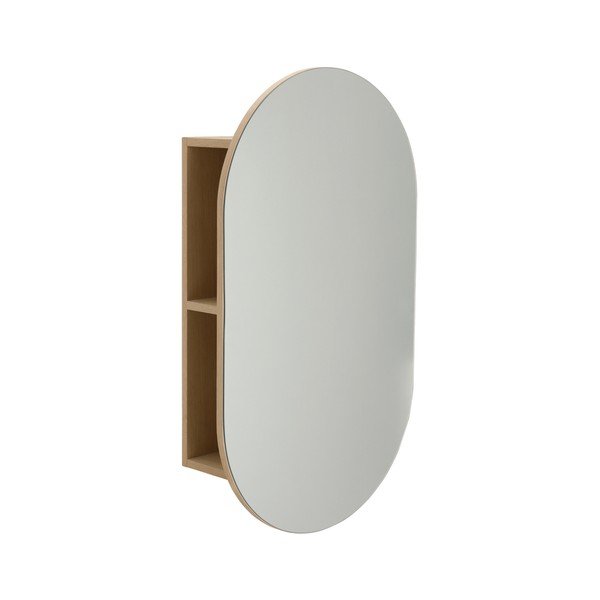Oglindă de perete cu raft 17x85 cm Leia – Ellos Home
