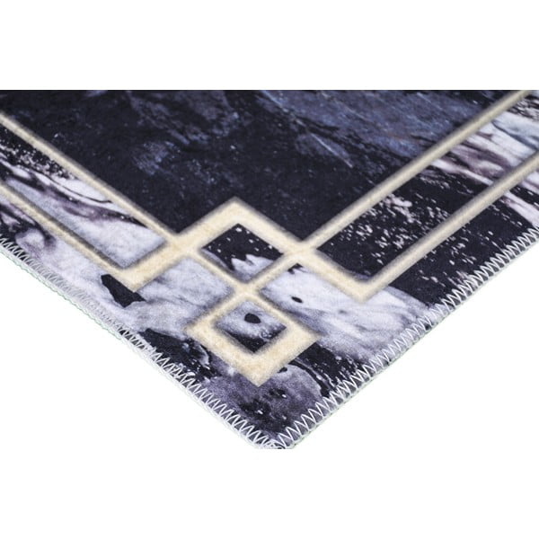 Covor Vitaus Willow, 160 x 230 cm, negru-image-2